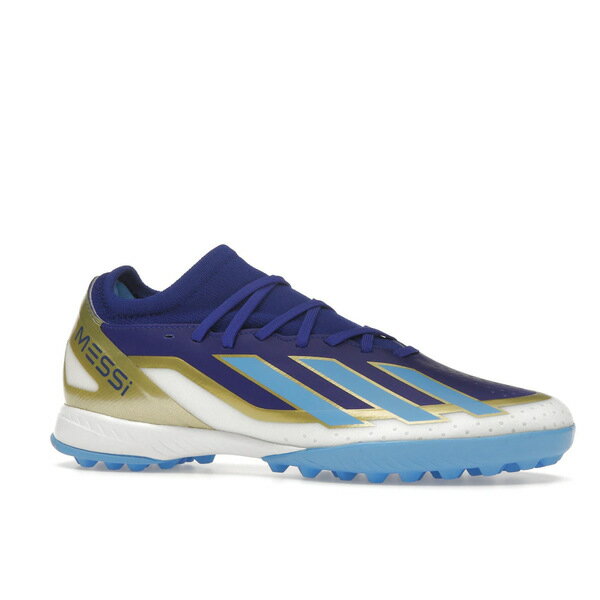 adidas アディダス メンズ スニーカー 【adidas Crazyfast Messi League Turf Lucid Blue Blue Burst Cloud White】 サイズ US_7.5(25.5cm) Lucid Blue/Blue Burst/Cloud White