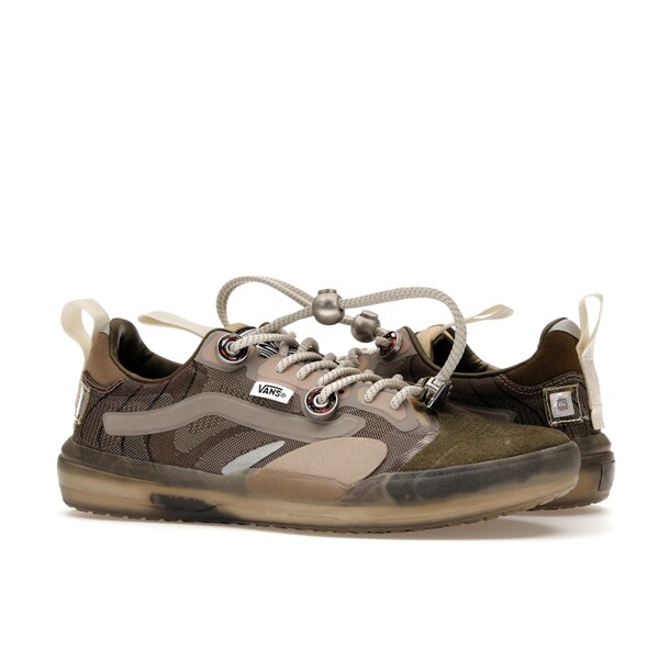 Vans バンズ メンズ スニーカー 【Vans EVDNT EXT Ultimate Waffle Advisory Board Crystals Miracle Conditions】 サイズ US_5(23.0cm) Olive Green/Grey