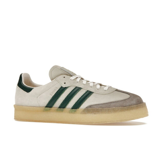 adidas アディダス メンズ スニーカー 【adidas Clarks 8th Street Samba by Ronnie Fieg Chalk White Green】 サイズ US_M_13 Chalk White/Green