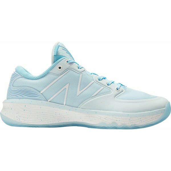 ニューバランス メンズ バスケットボール スポーツ New Balance Hesi Low Basketball Shoes Ice Blue/White/Ice Blue