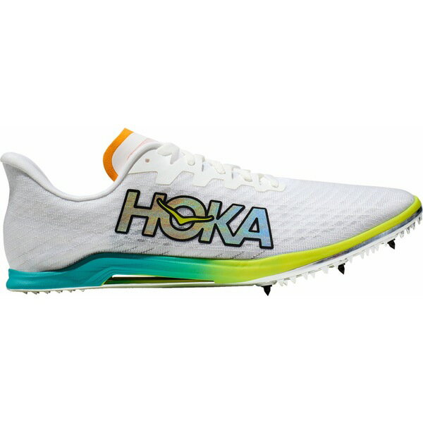 ۥͥ  Φ ݡ HOKA Cielo X 2 MD Track and Field Shoes White/Blue