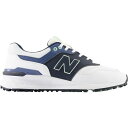 ニューバランス メンズ ゴルフ スポーツ New Balance Men 039 s 997 Spikeless Golf Shoes White/Navy