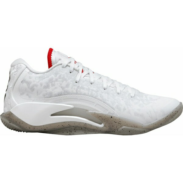 ジョーダン レディース バスケットボール スポーツ Jordan Zion 3 Basketball Shoes Wht/Unired/Cmnt Gry/Pltnm