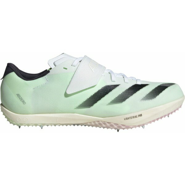 アディダス メンズ 陸上 スポーツ adidas adizero High Jump Track and Field Shoes White/Black/Green Spark