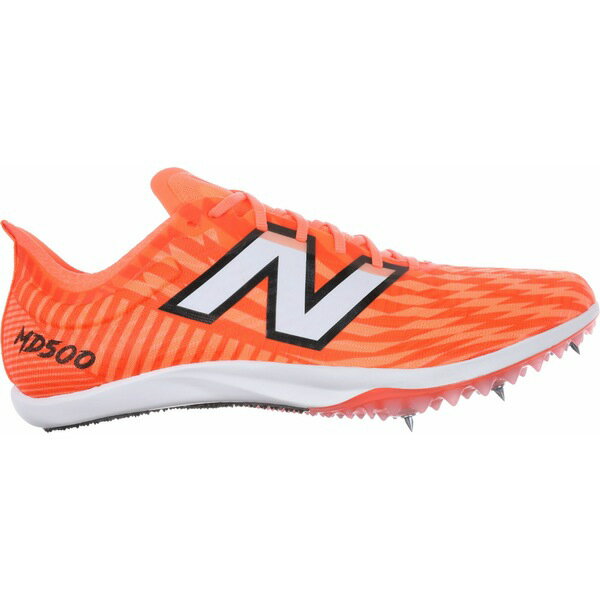 ニューバランス レディース 陸上 スポーツ New Balance FuelCell MD500 V9 Track and Field Shoes Orange/Black