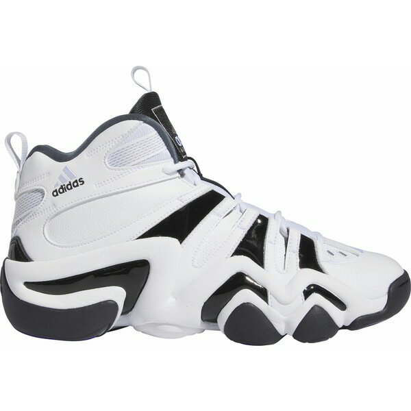 アディダス レディース バスケットボール スポーツ adidas Crazy 8 Basketball Shoes White/Black/Purple