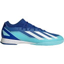 アディダス メンズ サッカー スポーツ adidas X Crazyfast.3 Indoor Soccer Shoes Blue/White