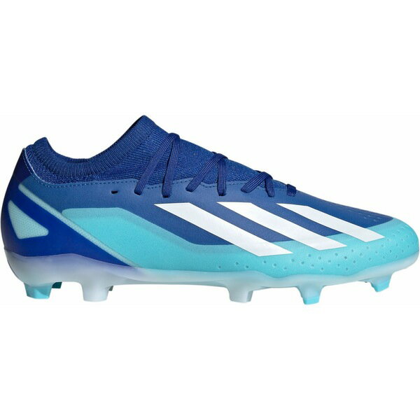 AfB_X Y TbJ[ X|[c adidas X Crazyfast.3 FG Soccer Cleats Blue/White