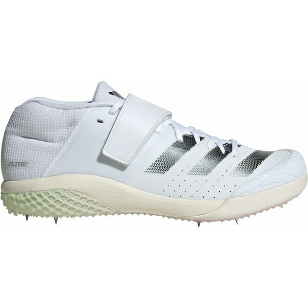 アディダス メンズ 陸上 スポーツ adidas adizero Javelin Track and Field Shoes White/Black/Green Spark