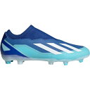 アディダス メンズ サッカー スポーツ adidas X Crazyfast.3 Laceless FG Soccer Cleats Blue/White