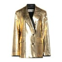 【送料無料】 ドリス・ヴァン・ノッテン レディース ジャケット&ブルゾン アウター Blazers Gold