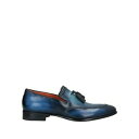 【送料無料】 サントーニ メンズ スリッポン・ローファー シューズ Loafers Blue(4)