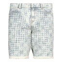 ジバンシイ 【送料無料】 ジバンシー メンズ デニムパンツ ボトムス Denim shorts Ivory