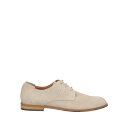 【送料無料】 ボエモス メンズ ドレスシューズ シューズ Lace-up shoes Cream