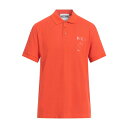 【送料無料】 モスキーノ メンズ ポロシャツ トップス Polo shirts Orange