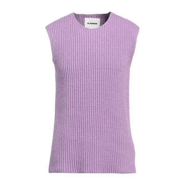 【送料無料】 ジル・サンダー メンズ ニット&セーター アウター Sweaters Light purple
