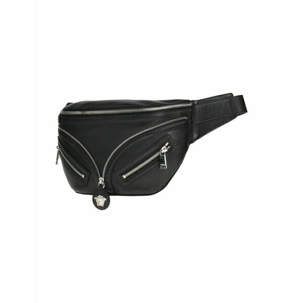 【送料無料】 ヴェルサーチ メンズ ビジネス系 バッグ Belt bags Black