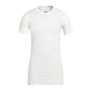 【送料無料】 リックオウエンス メンズ Tシャツ トップス T-shirts White