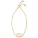 PhXRbg fB[X uXbgEoOEANbg ANZT[ 14k Gold-Plated Stone Slider Bracelet Ivory Mother of Pearl
