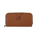 Wj xj[j fB[X z ANZT[ Softy Leather All In One Wallet, Created for Macy's Cognac/Silver