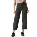 ラッキーブランド レディース デニムパンツ ボトムス Women's Lucky Legend High Rise Wide Leg Denim Pants Raven