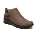 ビジーズ レディース ブーツ シューズ Get Together Washable Booties Brown Microfiber