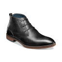 ステイシーアダムス メンズ ブーツ シューズ Men's Kyron Plain-Toe Lace-Up Boot Black Smooth