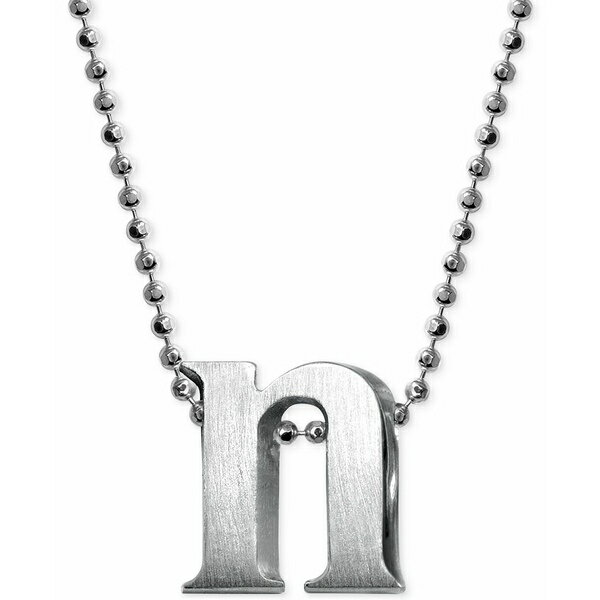 AbNX E[ fB[X lbNXE`[J[Ey_ggbv ANZT[ Little Letter by Initial Pendant Necklace in Sterling Silver N