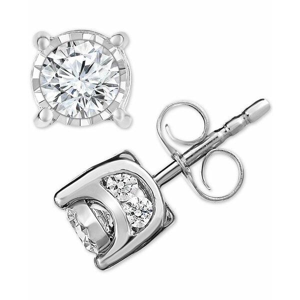 ȥ롼ߥ饯 ǥ ԥ ꡼ Diamond Stud Earrings (3/4 ct. t.w.) in 14k White Gold, Rose Gold or Gold White Gold