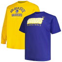 եʥƥ  T ȥåץ Golden State Warriors Fanatics Branded Big & Tal...