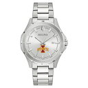 uo Y rv ANZT[ Iowa State Cyclones Bulova Stainless Steel Classic Sport Watch -