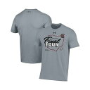 アンダーアーマー レディース Tシャツ トップス Unisex Heather Gray South Carolina Gamecocks 2024 NCAA Women's Basketball Tournament March Madness Final Four Locker Room T-Shirt Heather Gr