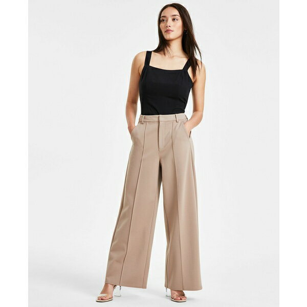 С꡼ ǥ 奢ѥ ܥȥॹ Petite Seamed Wide-Leg Pont Pants, Created f...
