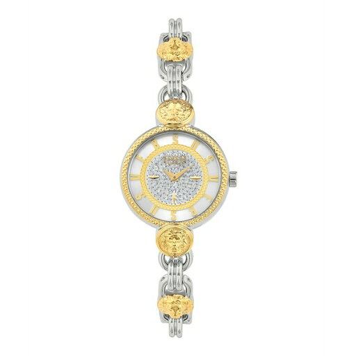 ヴェルサス ヴェルサーチ レディース 腕時計 アクセサリー Women's Les Docks Petite 2 Hand Quartz Two-Tone Stainless Steel Watch, 30mm Two Tone ヴェルサス ヴェルサーチ レディース 腕時計 アクセサリー Women's Les Docks Petite 2 Hand Quartz Two-Tone Stainless Steel Watch, 30mm Two Tone