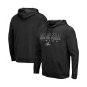 コロシアム メンズ パーカー・スウェットシャツ アウター Men's Black Jackson State Tigers Blackout 3.0 Pullover Hoodie Black