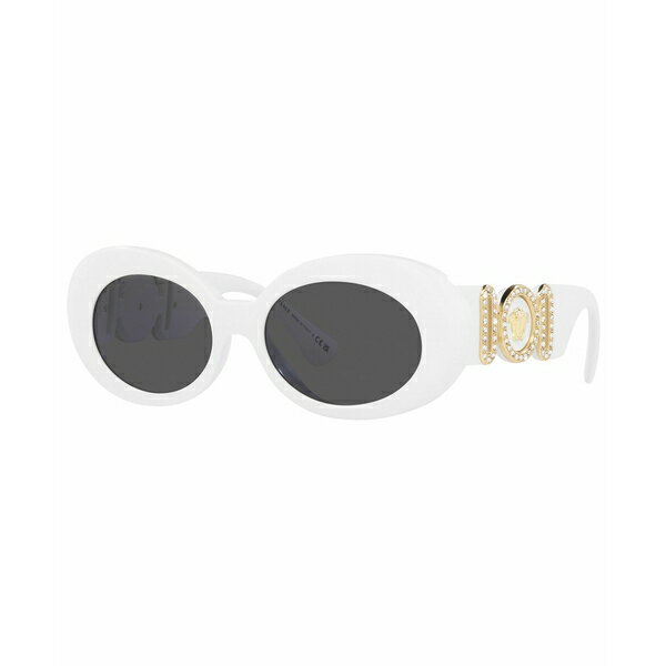 ヴェルサーチ レディース サングラス&アイウェア アクセサリー Women's Sunglasses, VE4426BU White