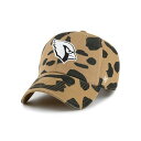 47ブランド レディース 帽子 アクセサリー Women's Tan Arizona Cardinals Rosette Clean Up Adjustable Hat Tan(4)