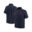 ナイキ メンズ ジャケット&ブルゾン アウター Men's Navy Arizona Wildcats 2024 Sideline Coach Short Sl...