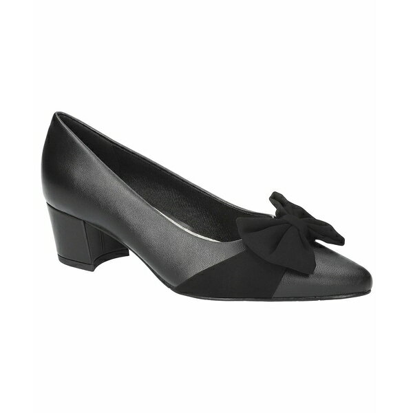イージーストリート レディース パンプス シューズ Women's Alva Pointed Toe Dress Pumps Black