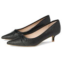 ジャックロジャース レディース ヒール シューズ Pammi Pump Black/Black(4)