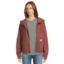 カーハート レディース パーカー・スウェットシャツ アウター TENCEL Fiber Series Loose Fit Full-Zip Sweatshirt...