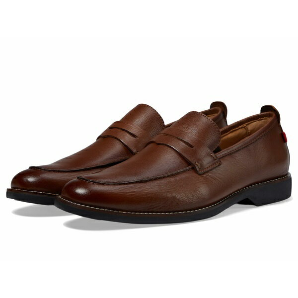 マークジョセフニューヨーク メンズ スリッポン・ローファー シューズ Village Street Cognac Napa Soft