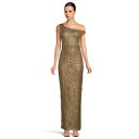 ノーマカマリ レディース ワンピース トップス Drop Shoulder Fitted Gown With Side Slit Bronze