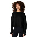 スウェッティベティ レディース パーカー・スウェットシャツ アウター After Class Crop Sweatshirt Black