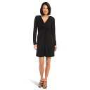 カレンケーン レディース ワンピース トップス Twist Front Dress Black