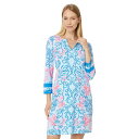 リリーピュリッツァー レディース ワンピース トップス Upf 50+ Nadine Dress Multi Naut Today Engineered Chi...
