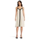 ラルフローレン レディース ワンピース トップス Color Blocked Georgette Sleeveless Dress Mascarpone Cre...