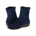 アルコペディコ レディース ブーツ シューズ L8 Navy Suede