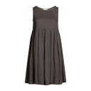 SAINT TROPEZ サントロペ ワンピース トップス レディース Short dresses Dark brown