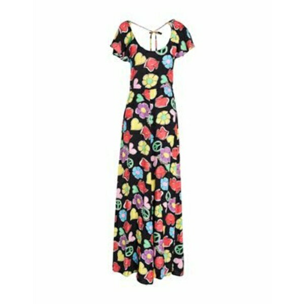 【送料無料】 モスキーノ レディース ワンピース トップス Maxi dresses Black